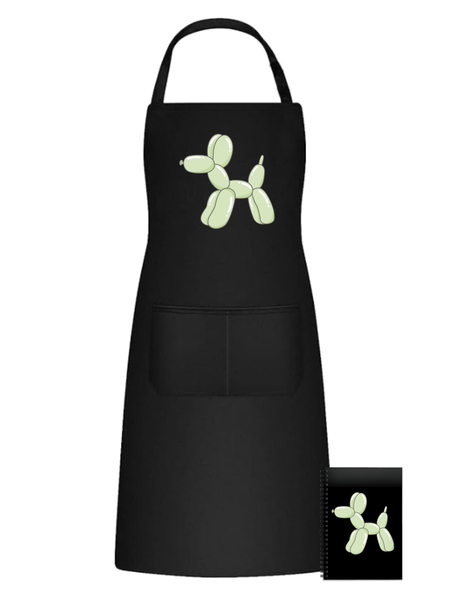 Green Balloon Dog Fun Kitchen Braai Apron Christmas Birthday Gift 505