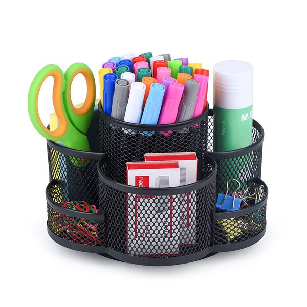 Pen Holder for Desk Rotating Pencil Holder Pen Organizer