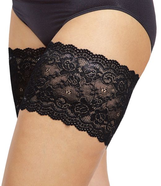 Bandelettes Onyx Black - Anti-Chafing Thigh Bands