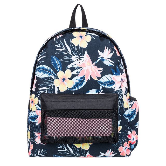Roxy Womens Home Tour Backpack - Anthracite Tropical Breeze | Buy ...