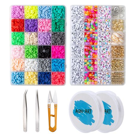 AON-ART 5900+PCS Heishi Beads Jewelry Making Kit | Shop Today. Get