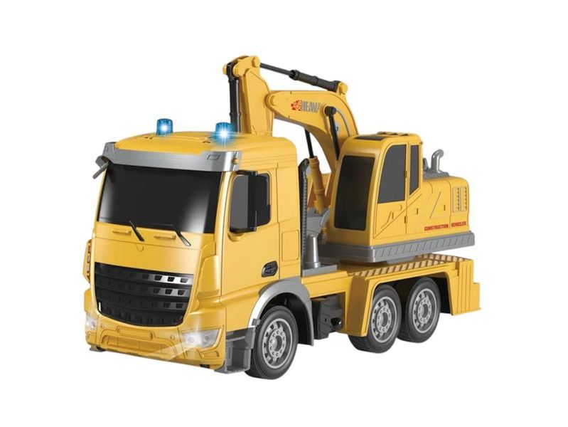 1pc 2.4G Remote Control Engineering Excavator Toy Construction Truck set