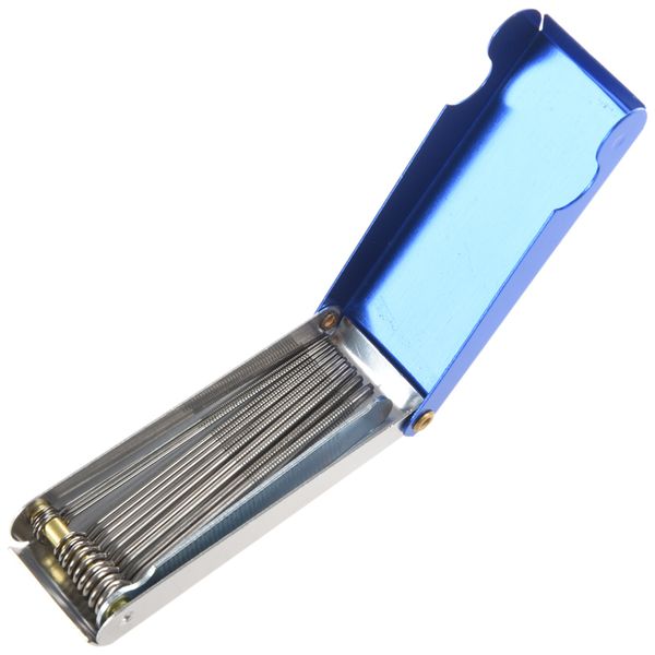 Guitar Nut Bridge File Set Luthiers Tool Box for Banjo