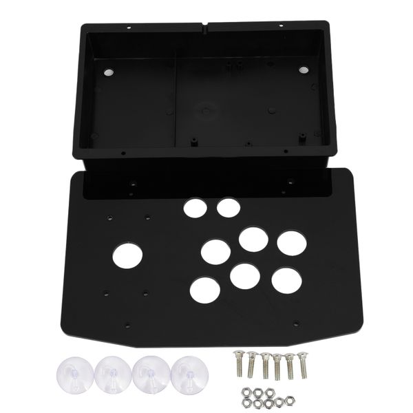 Acrylic Panel Case DIY Handle Arcade Game Set Kits Gaming Joystick