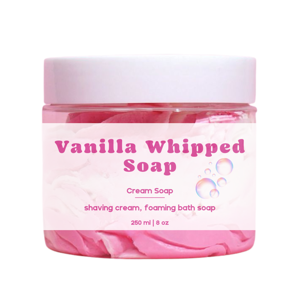 Vanilla Whipped Soap - 250g