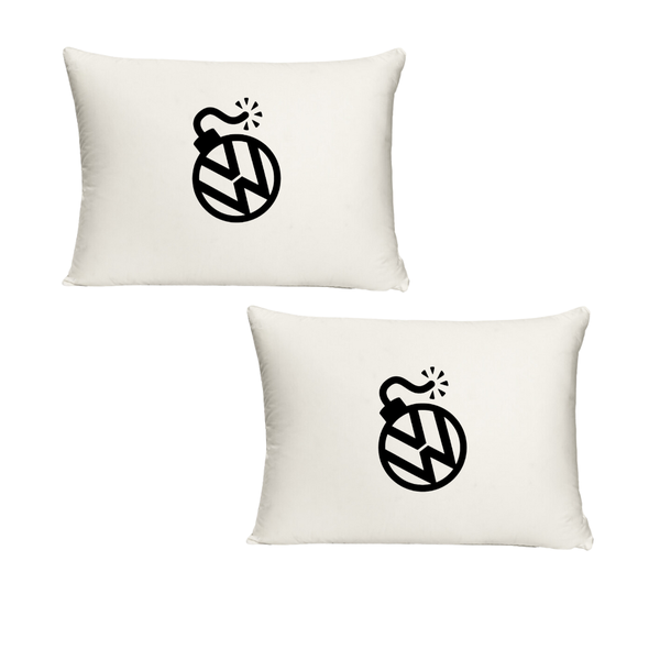 VW Bomb Twin Standard Pillow cases