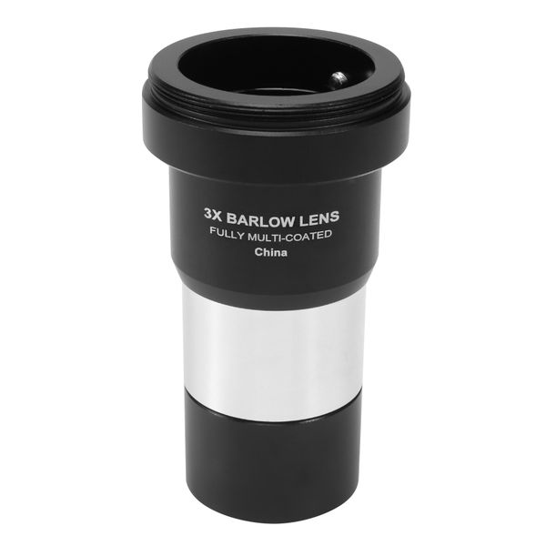 1.25 Inch 3 x Barlow Lens Fully Multi-Coated Metal Body