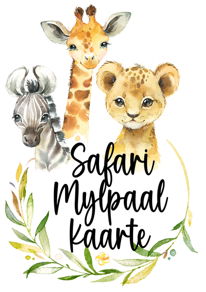 Safari Mylpaal Kaarte (Afrikaans)