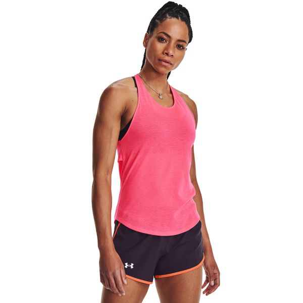 Under Armour Women's Streaker Tank - Pink Shock/Pink Shock/Reflective