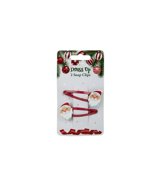 Xmas 2pc Snap Clip Dress up x 4