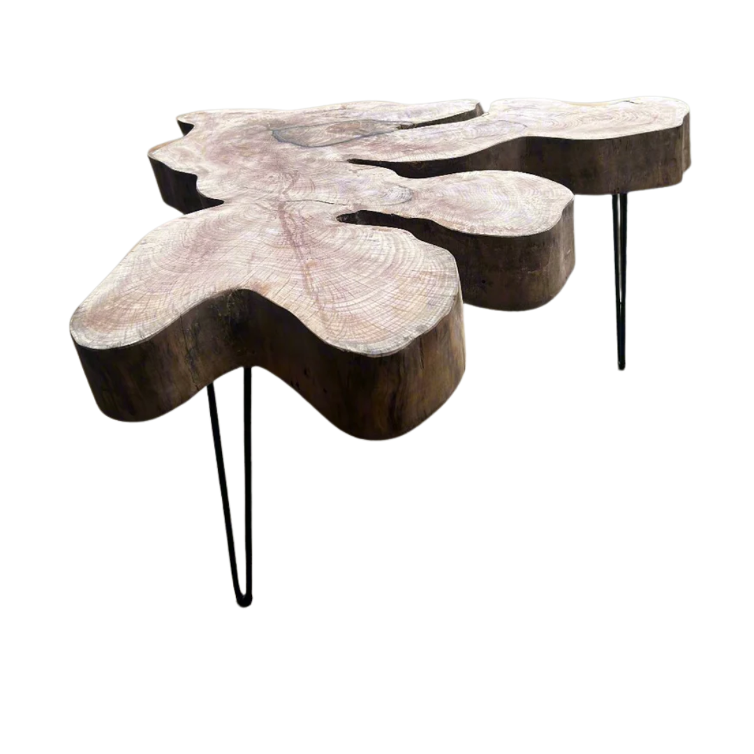 Raw Wood Curvy Coffee Table Shop Today. Get it Tomorrow!
