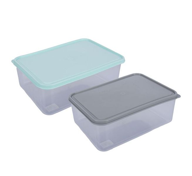 Rectangular Container - 28cm x 19cm (2 Pack)
