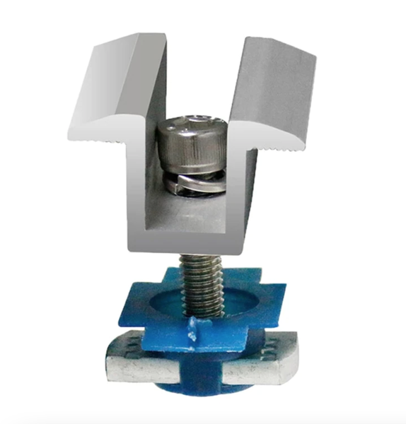 10 Pack - Solar Panel Middle Clamps