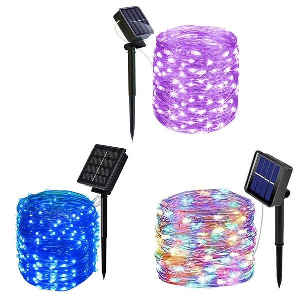 Fairy Lights Solar LED Outdoor String Light Christmas Light -10m -Pack Of 3
