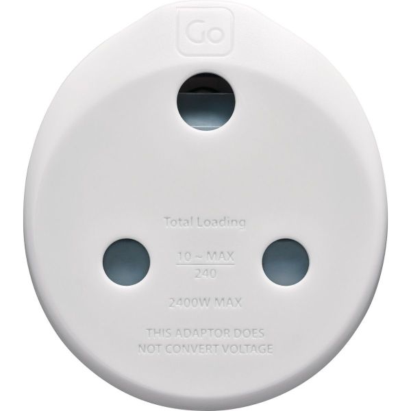 South Africa Plug to AUS / China Socket Converter - 3-Pin Travel Plug