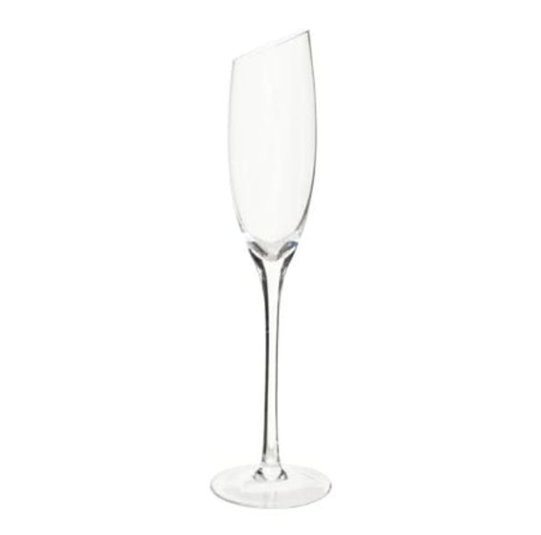 Be Classic H Slanted Champagne Flutes - Set of 6