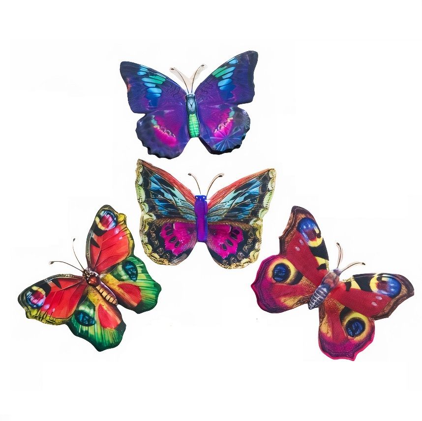 3D Butterfly Wall Stickers Assorted Colours 10cm Shop Today. Get it