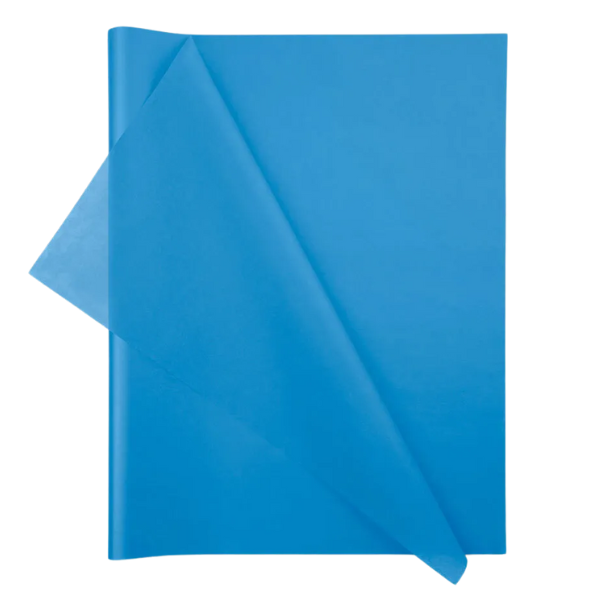 Wrapping Tissue Paper - 24 Sheets Fiesta Blue