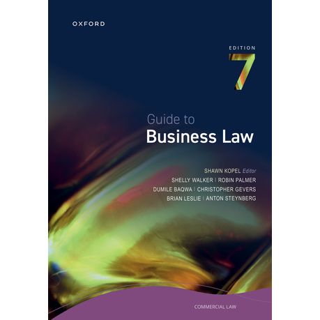 Guide to Business Law in South Africa (7th Edition) Image