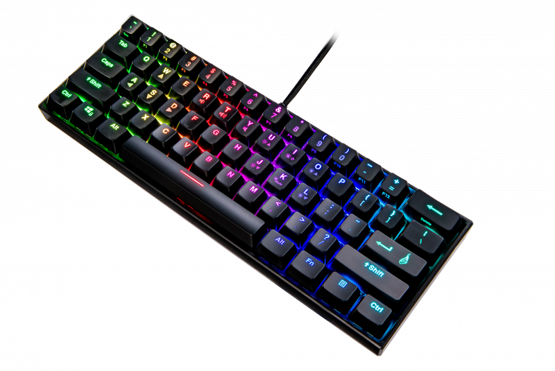 Surefire Kingpin M1 60% Mechanical RGB Gaming Keyboard