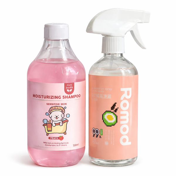 Pet Shampoo &amp; Deodorant Spray Set 500ml