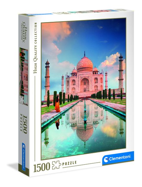 Clementoni Adult 500 Pieces Puzzles - Taj Mahal