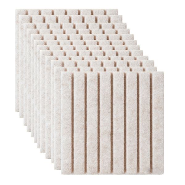 12Pack Large Felt Bulletin Board For Decor -30x30cm