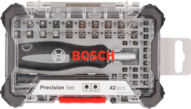 Bosch - Precision Screwdriver Bit Set - 42 Piece