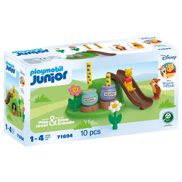 Playmobil Junior &amp; Disney - Winnie the Pooh's &amp; Tigger's Bee Garden (10Pcs)