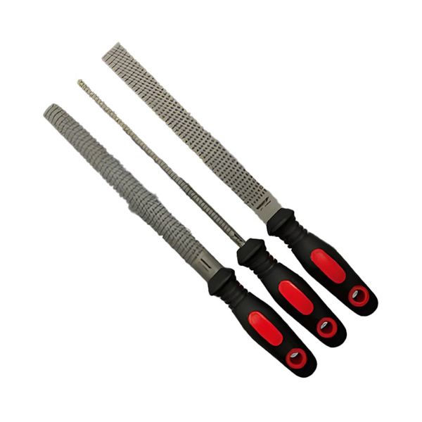 Industrial Quality Professional 3 Pieces Steel Files Set