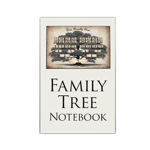 Family Tree Notebook, for Baby, Men, Women, Grandparents, In-Laws
