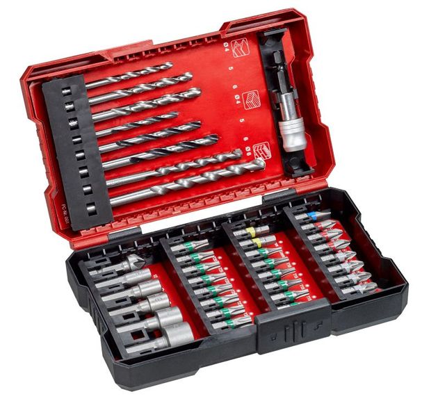 EINHELL - Cordless Drill Accessory 39pcs HSS drill bits set L-Box
