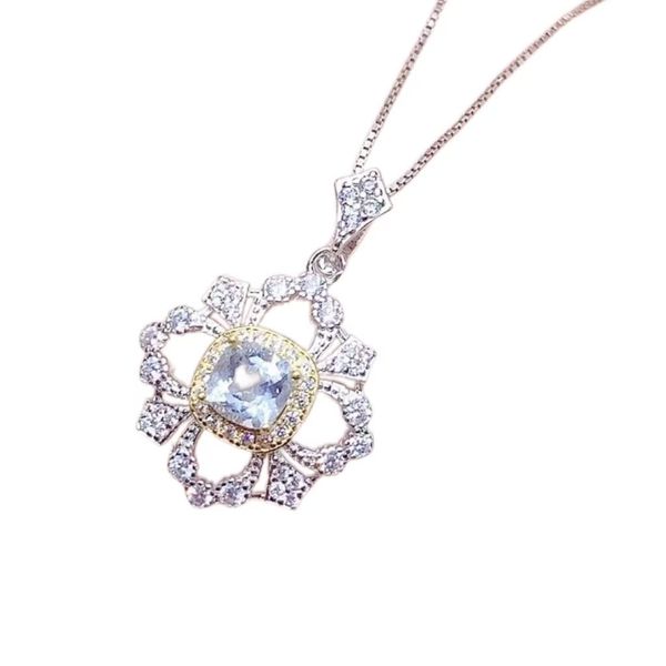 Gentle And Unique Design Sterling Ssilver Pendant, Suitable For Commuting.