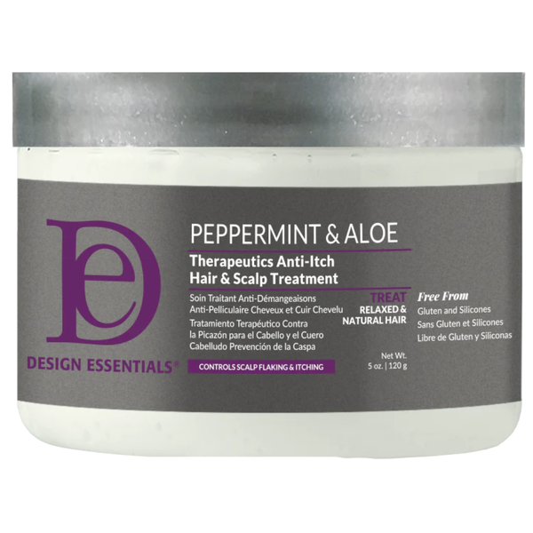 DESIGN ESSENTIALS Peppermint &amp; Aloe Soothing Scalp Care Treatment - 120g