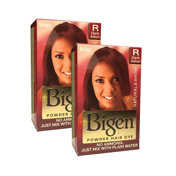 Bigen Powder Hair Dye 2 Piece - Dark Auburn - Paris