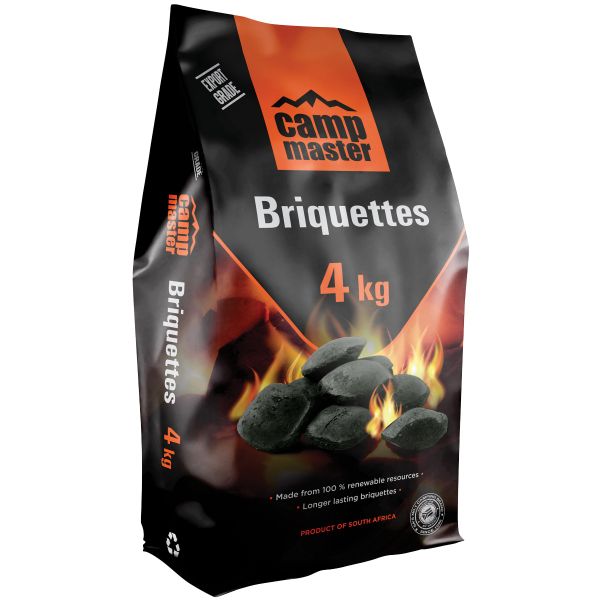 Campmaster 4kg Briquettes
