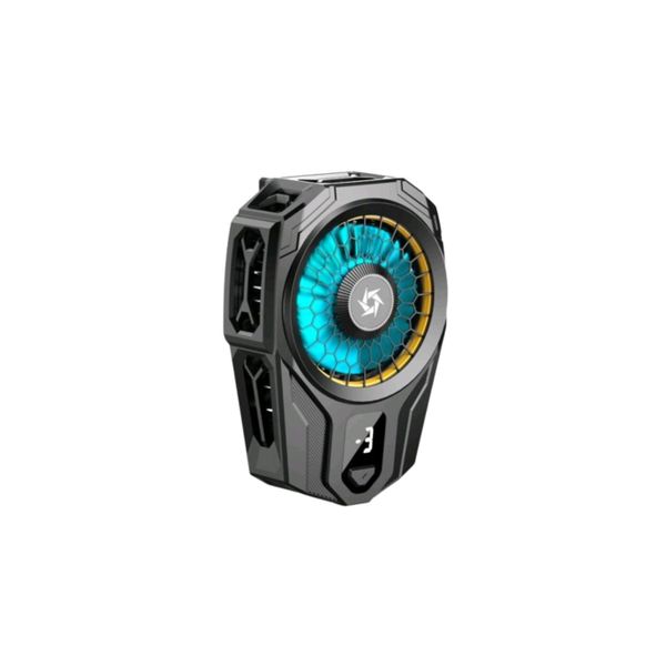 SL08 Gaming Phone Cooler - Instant Cooling with RGB Lights (Black)