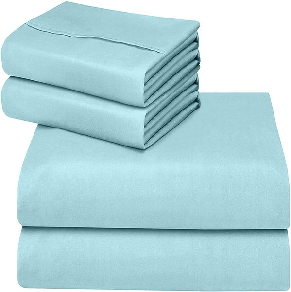 4 Piece Bed Sheet Set-Luxury Wrinkle Resistant Egyptian Comfort-Cream/Beige