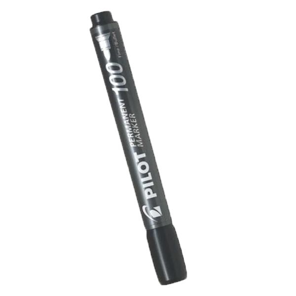 Black Pilot Super Colour Permanent Marker Bullet image