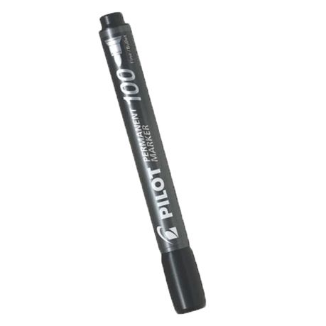 Pilot Permanent Marker 100 - Fine Point - Black