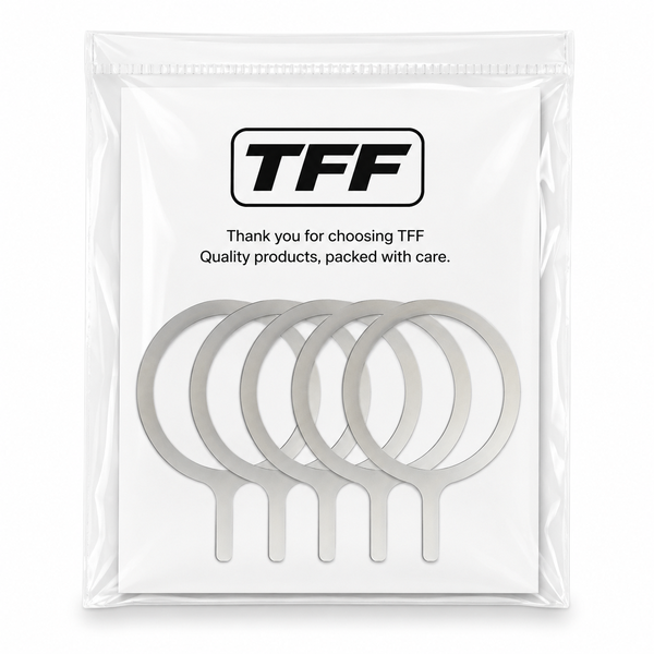 TFF 5-Piece Magnetic Sticker Ring Set for Phone Cases