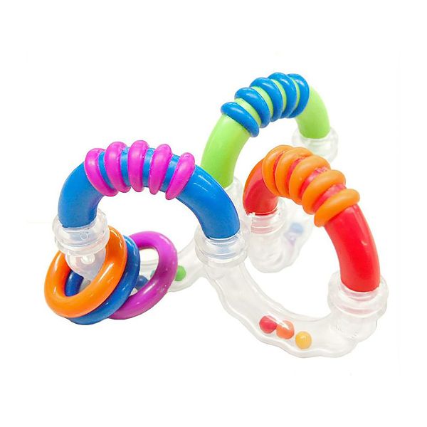 Sassy - Sensory Baby Toy - Twist &amp; Turn Rattle