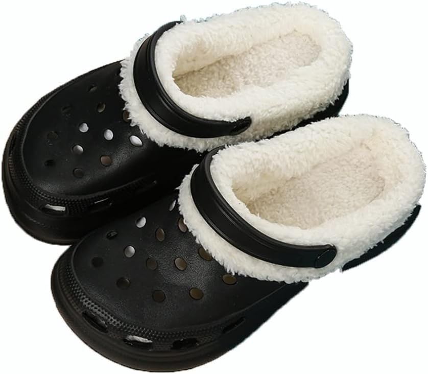 wool slip on clogs