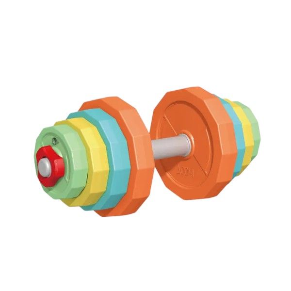 Adjustable Kids Exercise Weight Training Toy Set