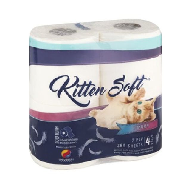 Kitten Soft 2 ply Toilet Paper 350 sheets