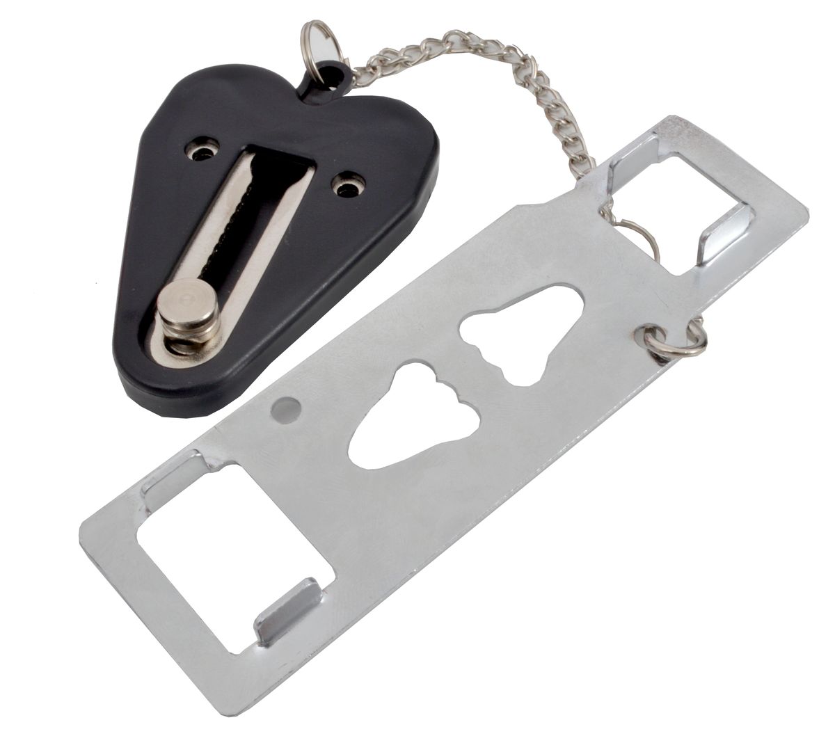 Sanlic Jaguar Hotel Security Travel Door Wedge - Black