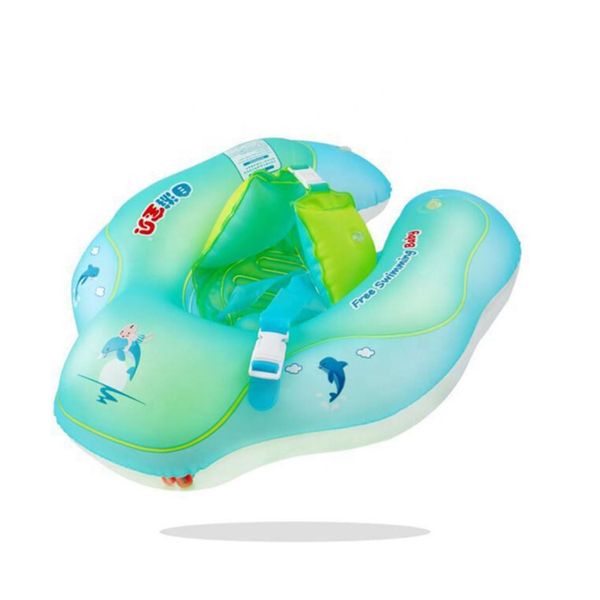 Inflatable Baby Swim Float Ring Free Swimming - Small (15cm) / Large (16cm)