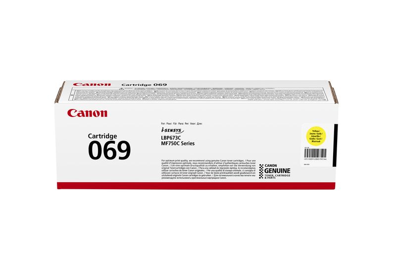 Canon 069 Yellow Toner Cartridge