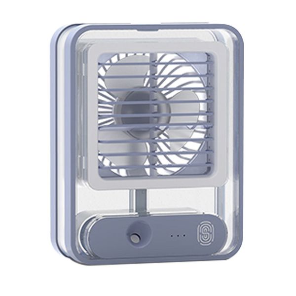 Transparent Spray Light Mini Fan