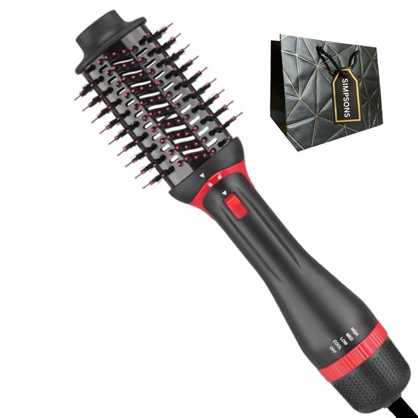 Enzo- One-Step Volumiser Blow-dryer Brush &amp; Luxury Simpsons Bag